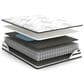 Ashley Chime 10" Hybrid Medium Tight Top Twin Mattress, , large