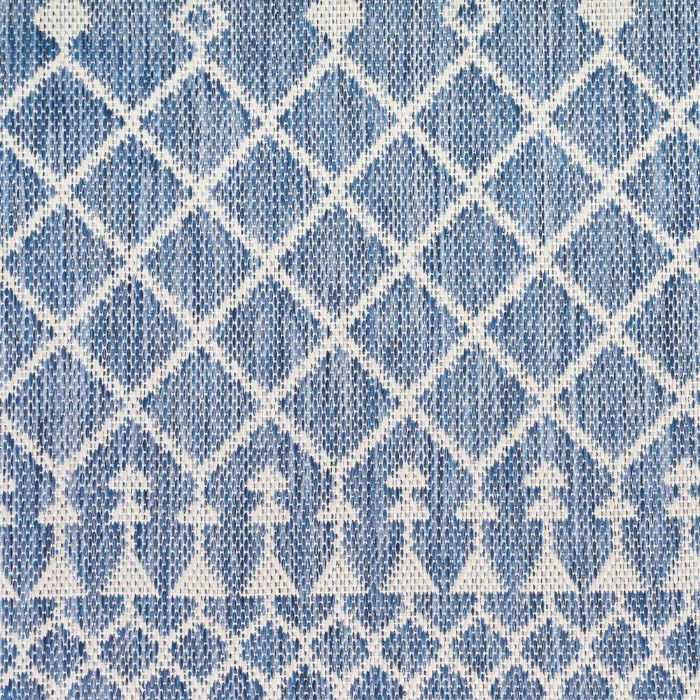 Nourison Positano Southwestern Navy Blue 4&#39; x 6&#39; Indoor/Outdoor Area Rug, , large