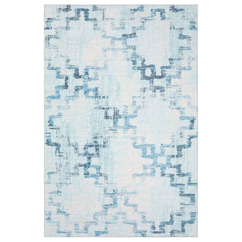 Dalyn Rug Company Sedona Geometric 2"3" x 7"6" Skydust Indoor/Outdoor Area Performance Rug, , large