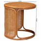 Baxton Studio Eldon Large End Table in Light Honey, , large