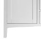 James Martin Vanities Palisades 60" Double Bathroom Vanity in Bright White with 3 cm Ethereal Noctis Quartz Top and Rectangular Sinks, , large