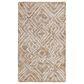 RIZZY Bengal BNL939 Natural and Beige 9" x 12" Area Rug, , large