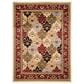 Safavieh Lyndhurst LNH320 9" x 12" Multicolor and Red Area Rug, , large