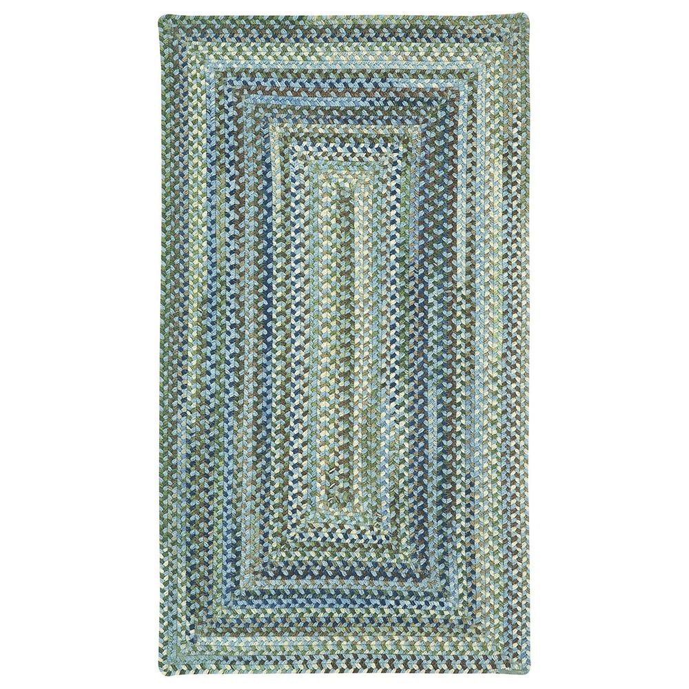 Capel Homecoming 0048-400 7"6" Square Sky Blue Area Rug, , large