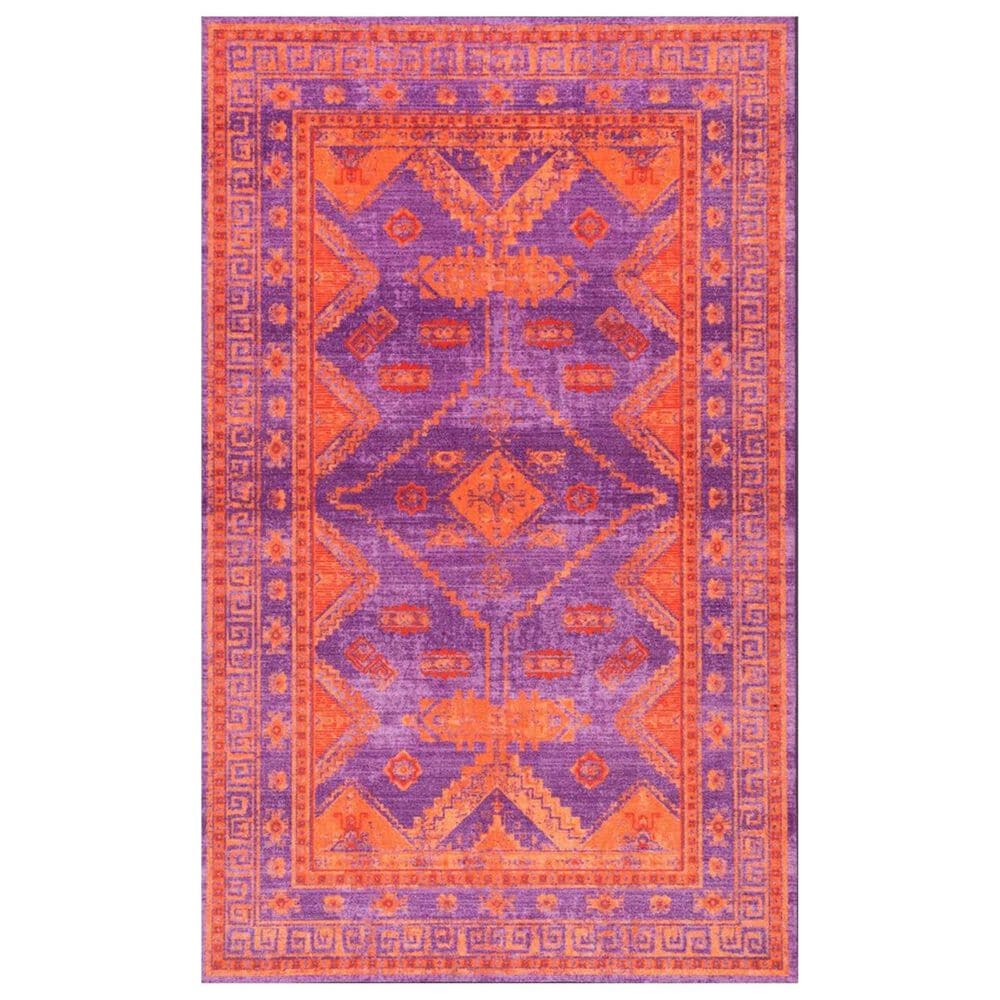 nuLOOM Giza MCGZ42A 5' x 8' Purple Area Rug, , large