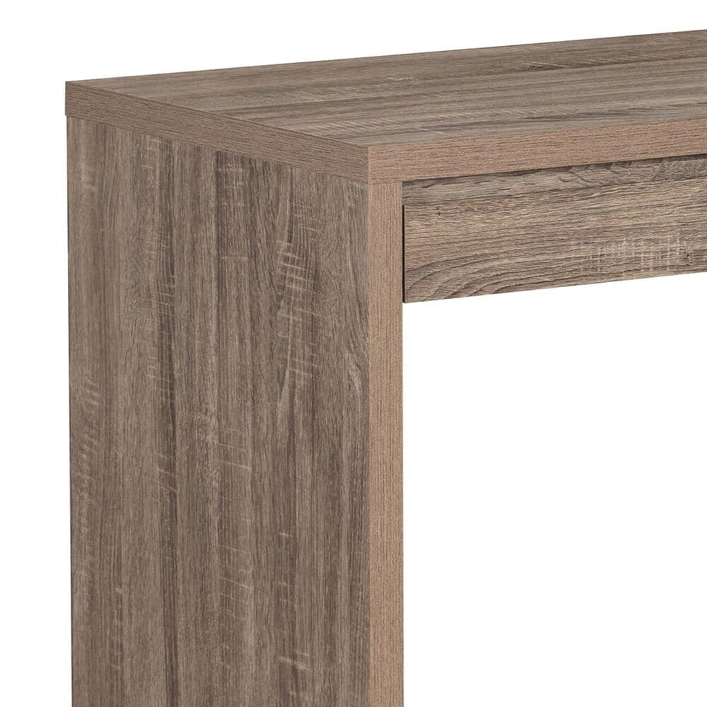 Linon Home Decor Tracey 2-Drawer Parson Desk in Grey Wash, , large