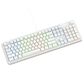 JLab Nightfall Wired Keyboard in White, , large