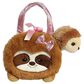 Fancy Pals 7" Minty Sloth Pet Carrier, , large