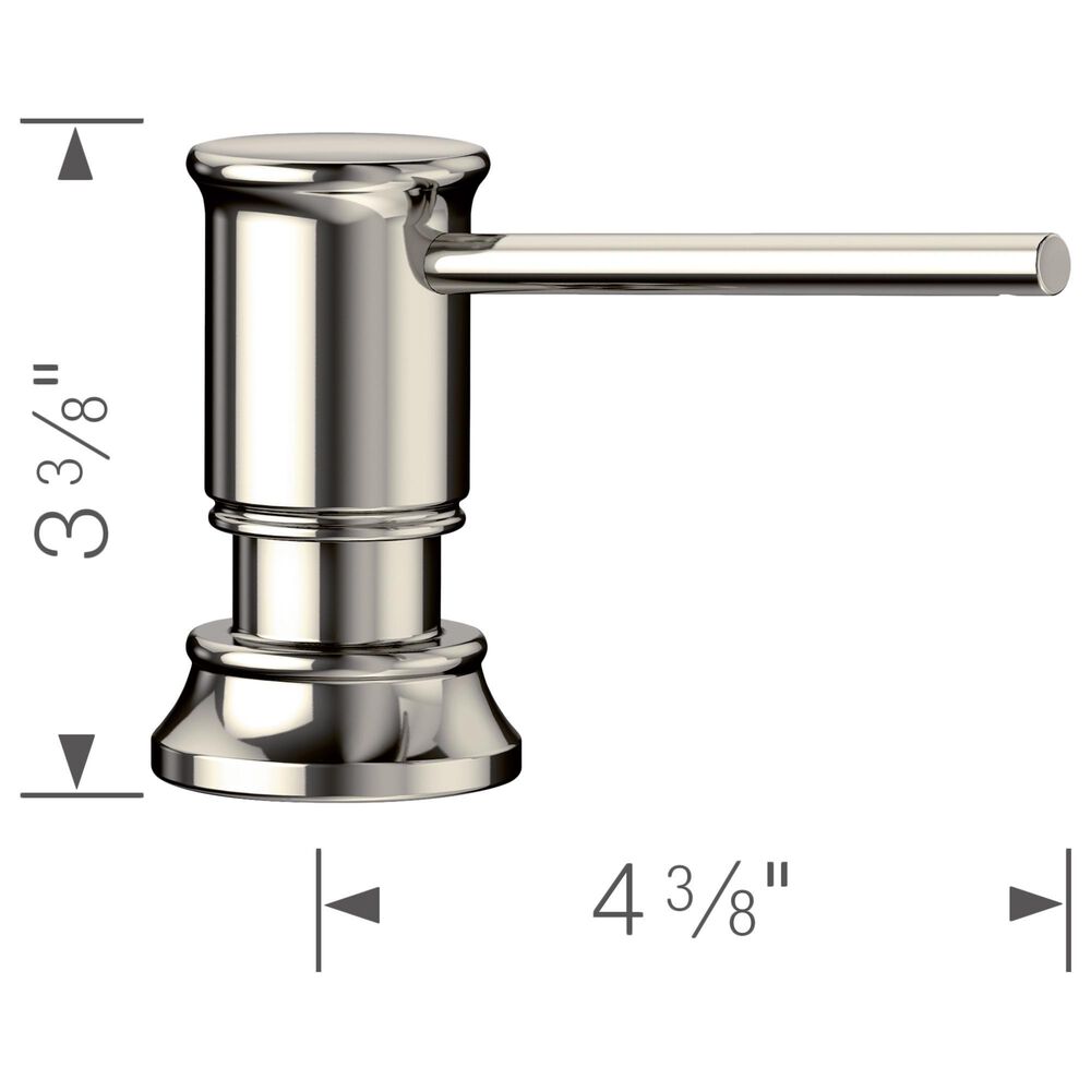 Blanco Empressa Soap Dispenser in Polished Nickel, , large