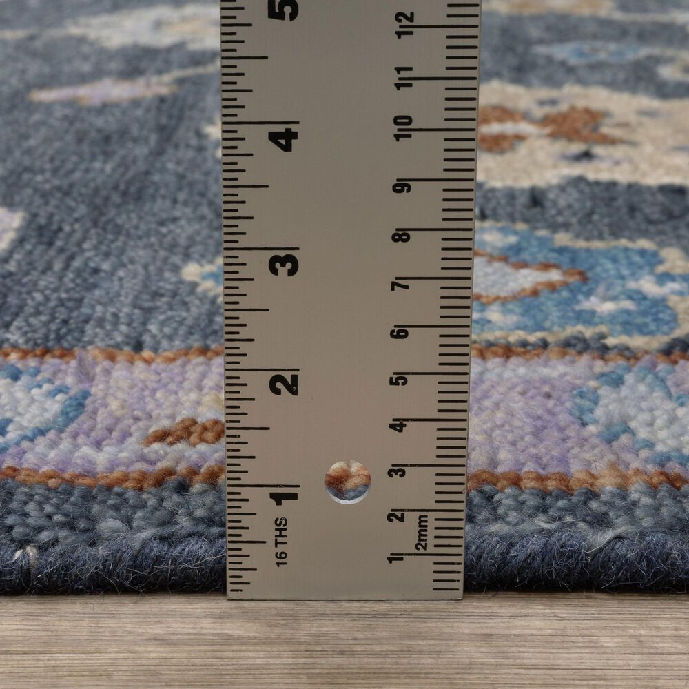 Oriental Weavers Majorca MAJ07 Blue and Multicolor 2&#39;6&quot; x 10&#39; Runner, , large