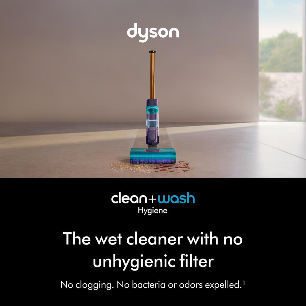 Dyson Clean and Wash Hygiene Wet Cleaner in Prussian Blue and Copper, , large
