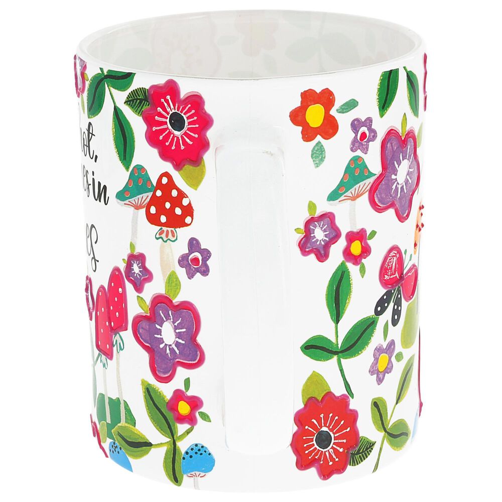 Pavilion Flashes 18 Oz Glass Mug in White, , large