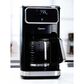 Jura 12-Cup Touchscreen Coffee Maker with Glass Carafe in Black and Stainless Steel, , large