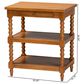 Baxton Studio Imogene Retro-Modern End Table in Walnut Brown, , large