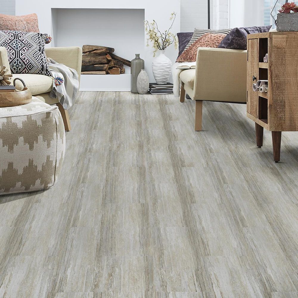 Mannington Cascade Harbor Beige 12" x 24" Luxury Vinyl Tile, , large