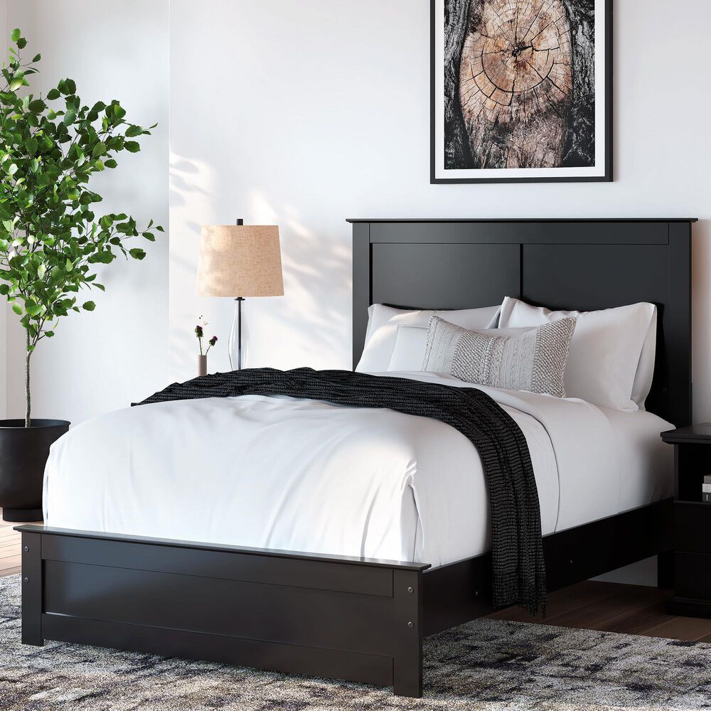 Ashley Maribel Full Panel Bed in Black, , large
