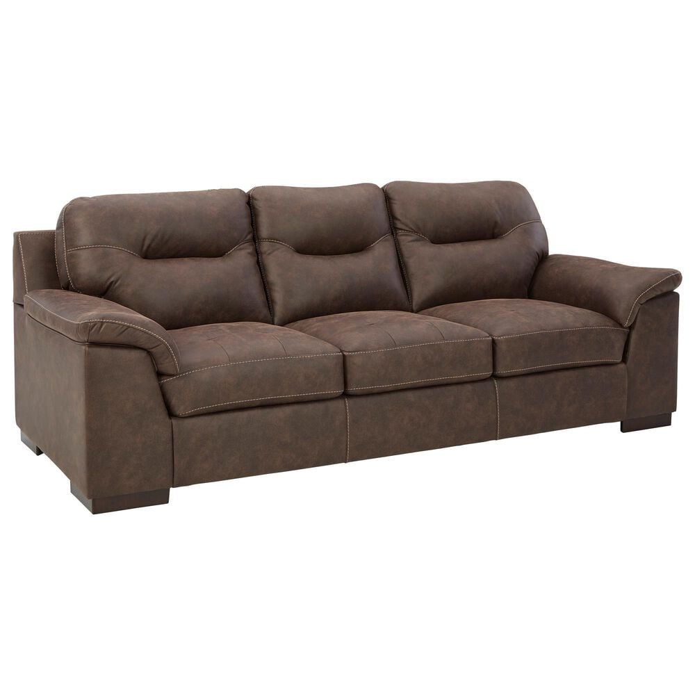 Ashley Maderla Sofa in Walnut Brown, , large