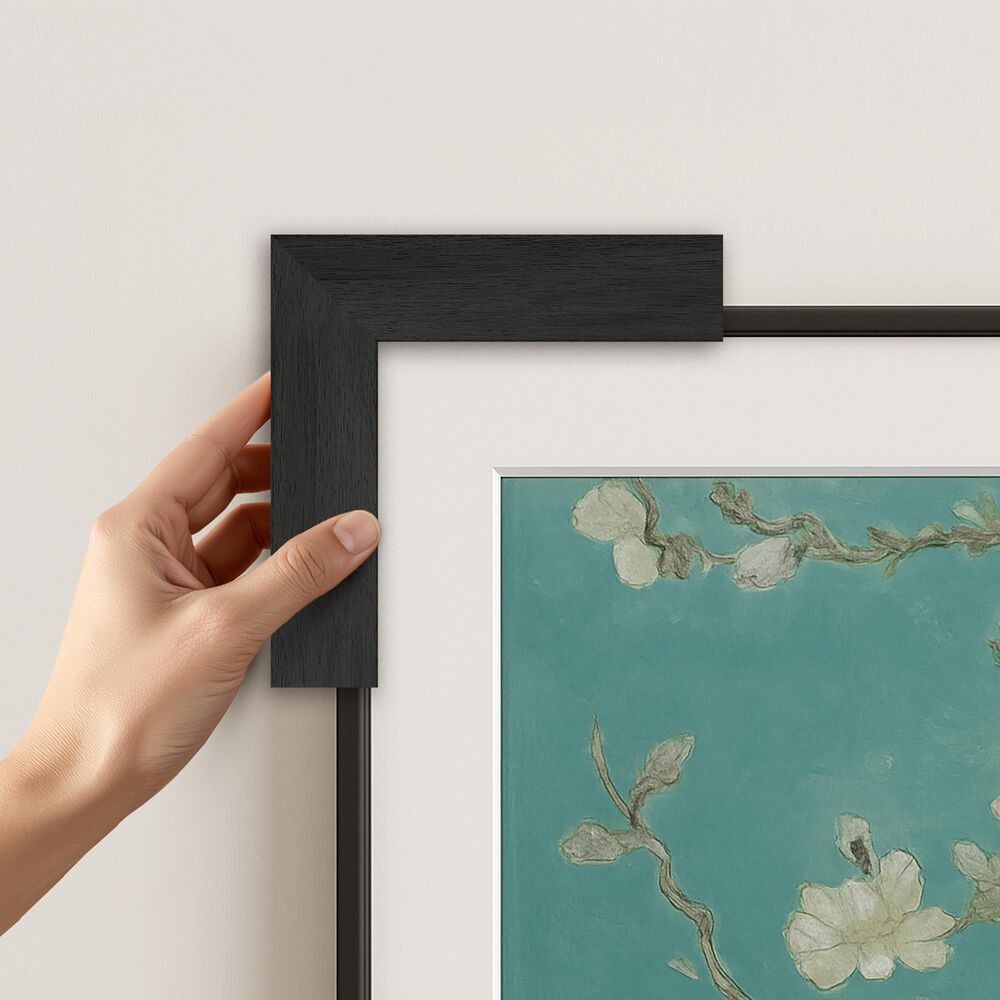 Deco TV Frames Slim 43" Frame Bezel for Samsung the Frame TV in Museum Espresso, , large