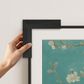Deco TV Frames Slim 43" Frame Bezel for Samsung the Frame TV in Museum Espresso, , large