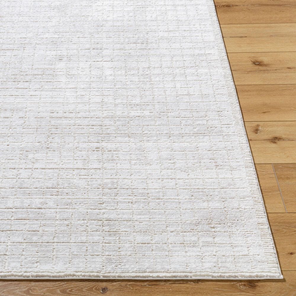 Surya Alder 6&#39;4&quot; x 9&#39; Cream, Ivory and Taupe Area Rug, , large