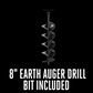 EGO Power+ Earth Auger with 4.0Ah Battery and 320W Charger in Black, , large