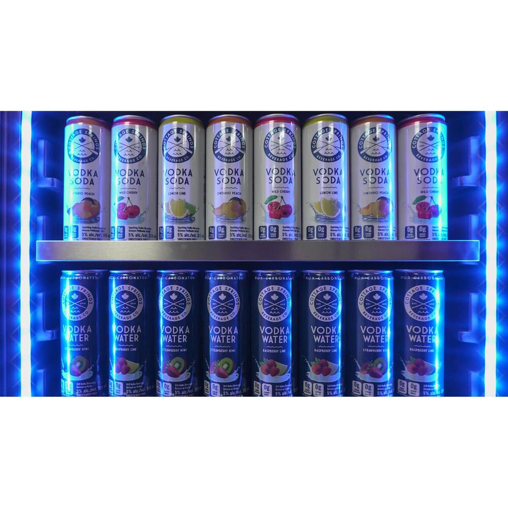 Danby 5.5 Cu. Ft. Built-In Compact Refrigerator in Stainless Steel and Black, , large