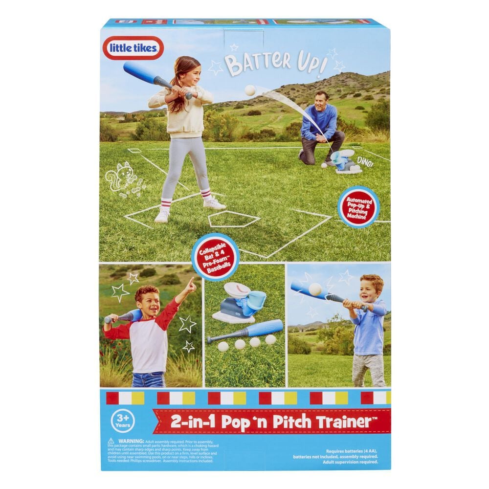 Little Tikes 2-in-1 Pop "n Pitch Trainer, , large
