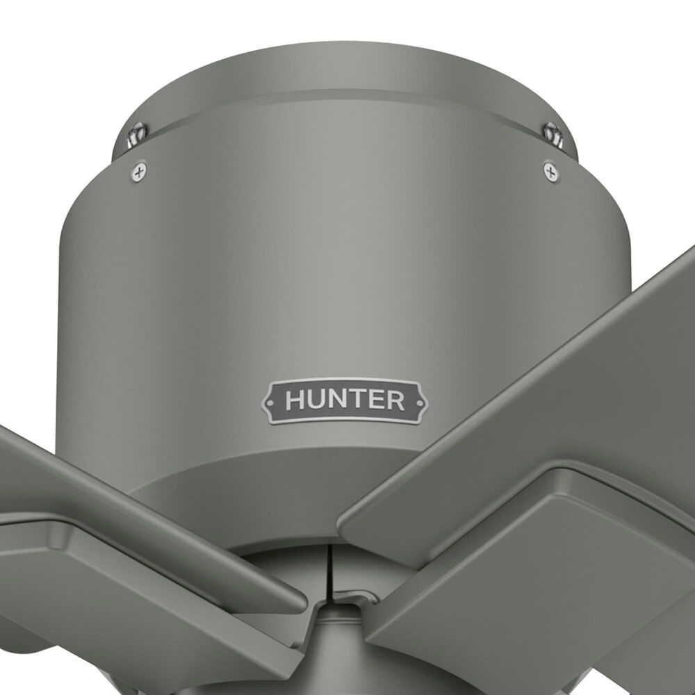 Hunter Terrace 44&quot; Outdoor Ceiling Fan in Matte Silver, , large