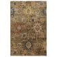 Dalyn Rug Company Silk Road Clove, Brown, Gold, Copper and Charcoal 5" x 7"6" Area Rug, , large