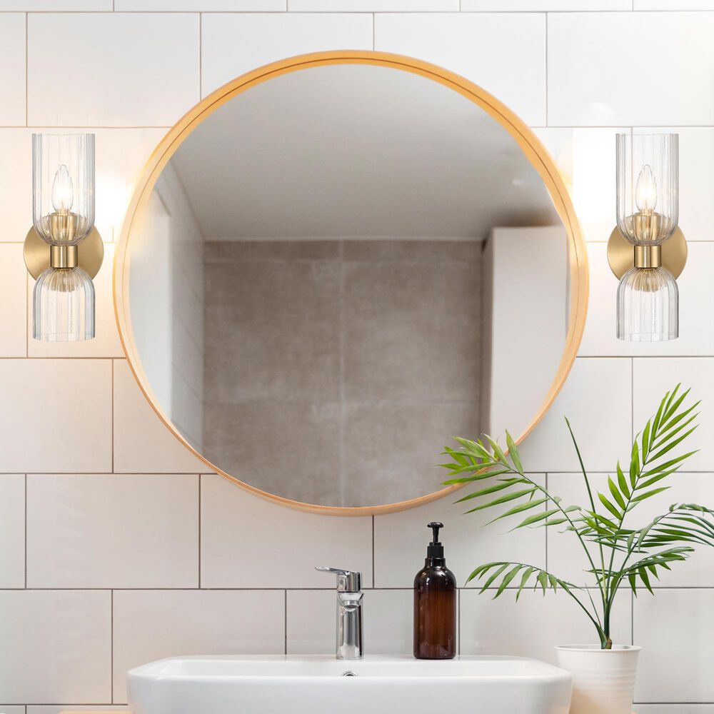 Creative Coop Josephine Wall Light in Brushed Gold, , large