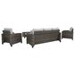Signature Design by Ashley Cloverbrooke 4-Piece Conversation Set in Gray, , large
