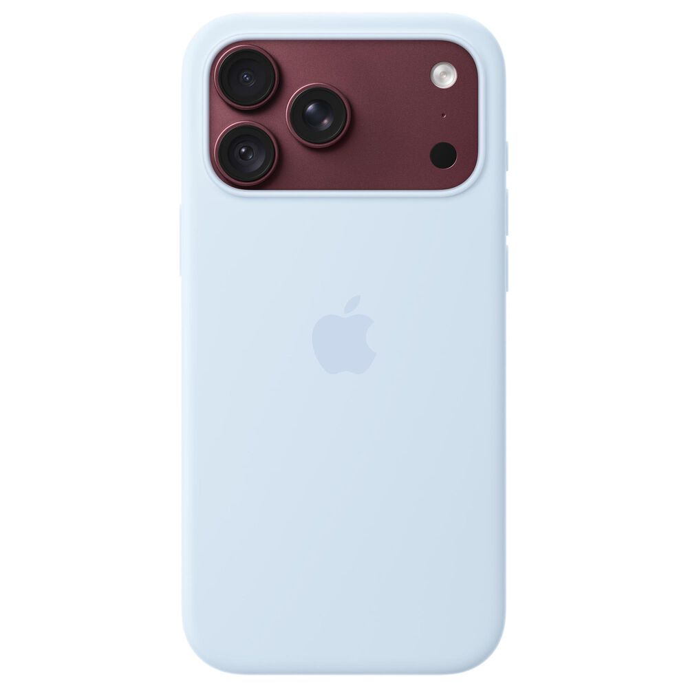 Apple Silicone Case with MagSafe for Apple iPhone18 ProMax in Crisp Blue, , large