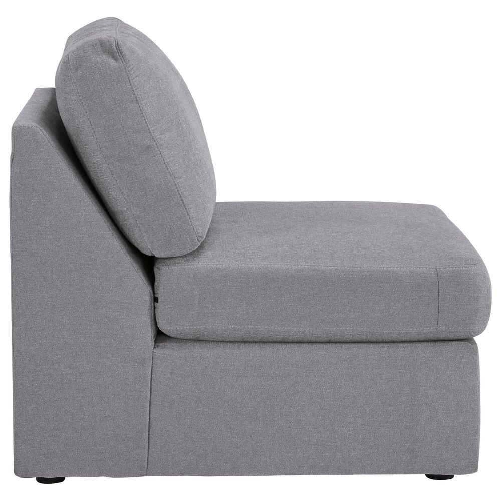 Ashley Modmax Armless Chair In Granite, , large