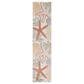Nourison Aloha ALH24 2"3" x 8" Ivory and Multicolor Indoor/Outdoor Runner, , large