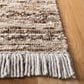 Safavieh Natura NAT327T 9" x 12" Brown and Ivory Area Rug, , large