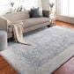 Surya Avant Garde AVT-2303 12" x 15" Gray, Beige and Denim Area Rug, , large