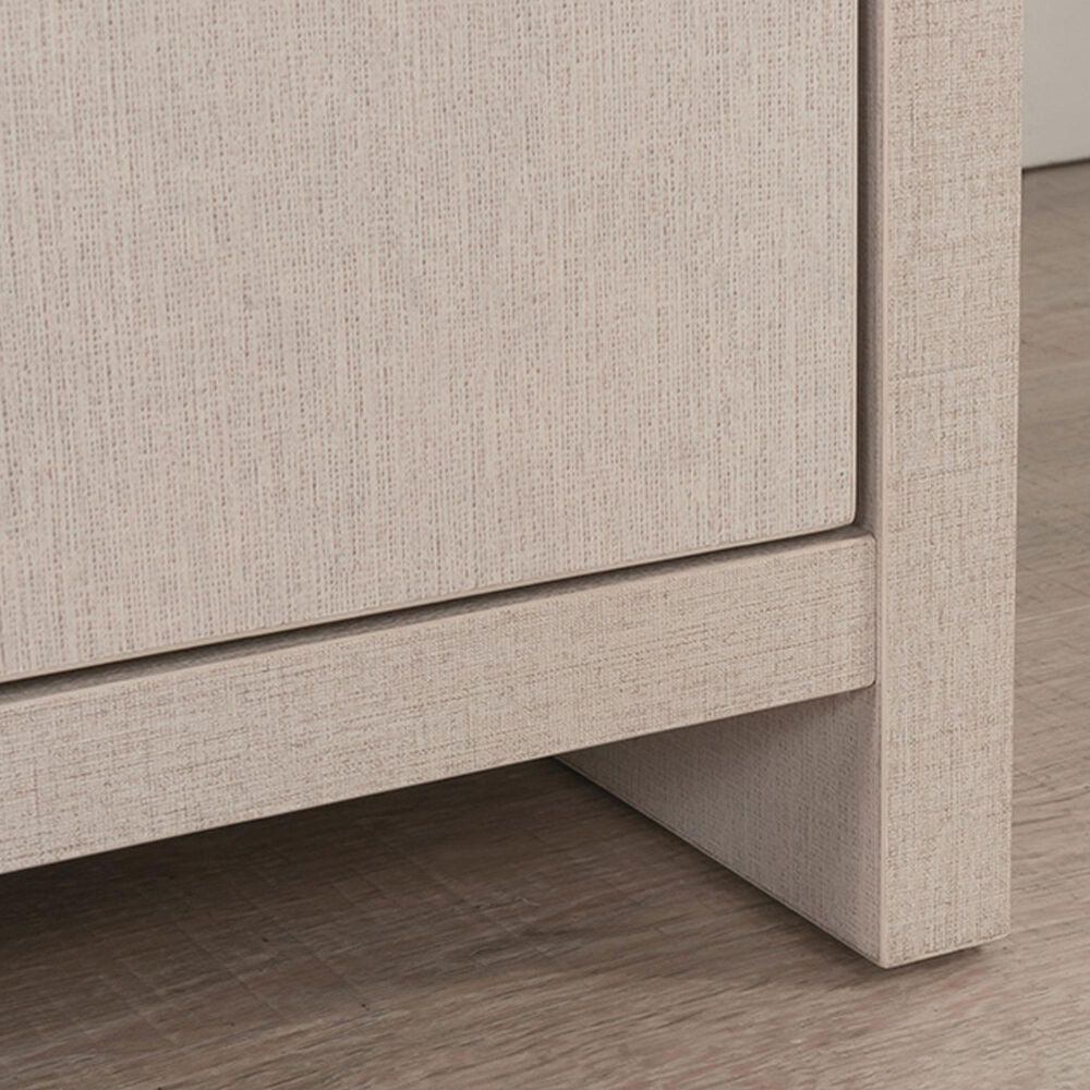 Sauder Grand Coast 57&quot; TV Credenza in Dove Linen, , large