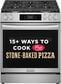 Frigidaire Gallery 30" Freestanding Gas Convection Range with Stone-Baked Pizza in Stainless Steel, , large