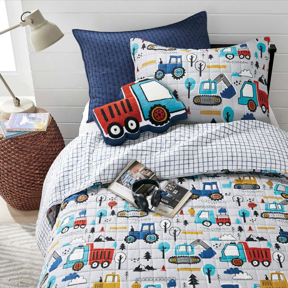 Levtex Mod Trucks 2-Piece Twin Quilt Set in Multicolor, , large