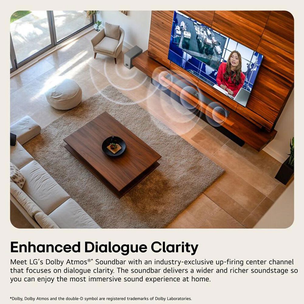 LG 48" Class C5 Series 4K OLED evo AI - Smart TV with 3.1.1 Channel Soundbar System in Black, , large