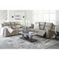 Ashley Lavenhorne Manual Loveseat in Pebble, , large