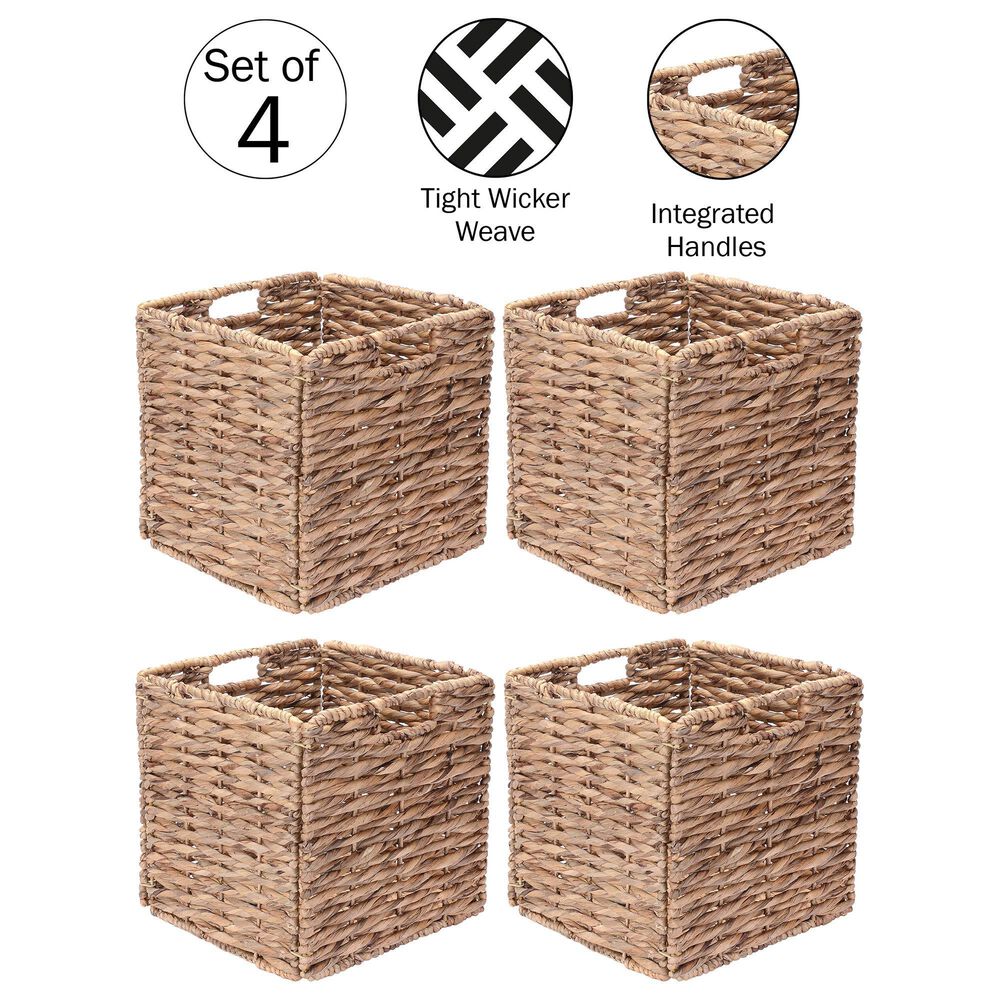 Timberlake Wicker Basket in Natural &#40;Set of 4&#41;, , large