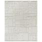 Surya Bianca Light Silver and Ash 9" x 12" Area Rug, , large