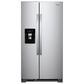 Whirlpool 25 Cu. Ft. Side by Side Refrigerator in Monochromatic Stainless Steel, , large