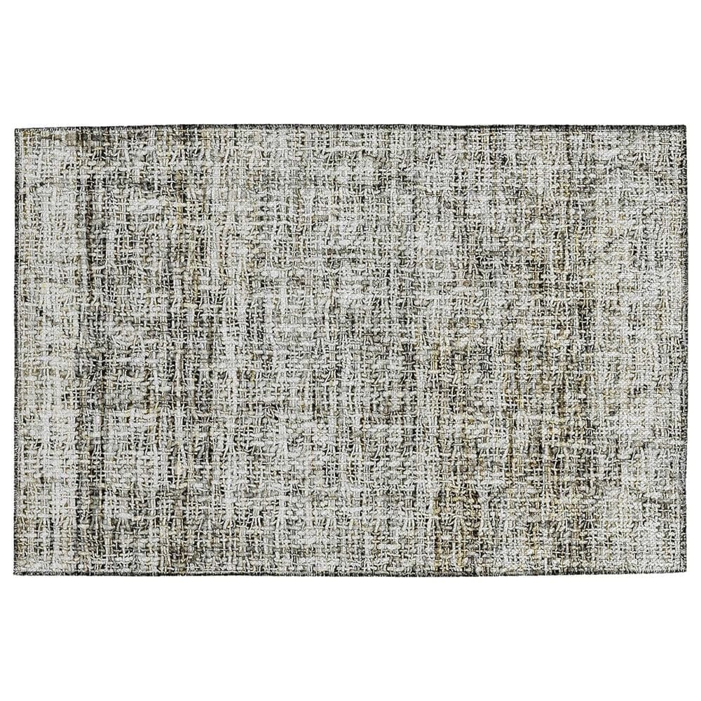 Dalyn Rug Company Portico PO1 Pewter 1"8" x 2"6" Area Rug, , large