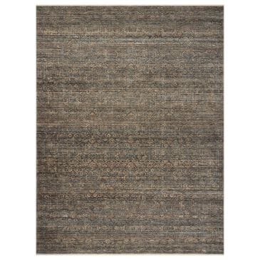 Amber Lewis x Loloi Molly Lagoon and Natural 9"6" x 13"6" Area Rug, , large