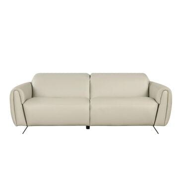 Nicoletti Calia Sofas Stationary Leather Sofa in Tortora, , large