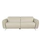 Nicoletti Calia Sofas Stationary Leather Sofa in Tortora, , large