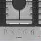 Bosch 500 Serie 30" Gas Cooktop in Stainless Steel, , large