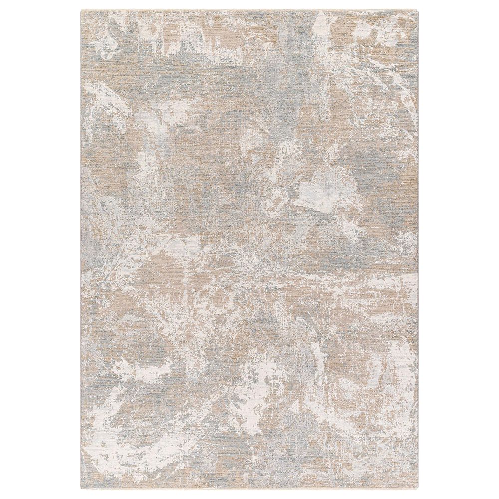 Surya Brunswick Taupe, Blue, Light Slate, Cream, Gray and Olive 9&#39; x 12&#39;2&quot; Area Rug, , large
